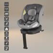 Scaun auto iSize 40-150 cm Coccolle Sidra Moonlit grey