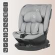 Scaun auto rotativ iSize 40-150 cm Coccolle Velsa Neutral grey