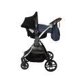 Carucior transformabil 3in1 Coccolle Acero Jeans