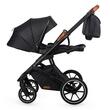 Carucior modular 2in1 Coccolle Nessia Diamond black+Balansoar bebelusi Coccolle Velio Butternut