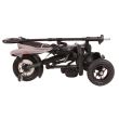 Tricicleta cu roti gonflabile de cauciuc Qplay Rito AIR Albastru Deschis