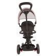Tricicleta cu roti gonflabile de cauciuc Qplay Rito AIR Gri