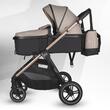Carucior transformabil 3 in 1 Hapi Soley Simply Taupe