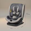 Scaun auto Premium, rotativ iSize 40-150 cm Coccolle Mydo Urban grey