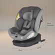Scaun auto iSize 40-150 cm Coccolle Nyota Moonlit grey