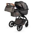 Carucior modular 2in1 Coccolle Nessia Anthracite+Balansoar bebelusi Coccolle Velio Butternut