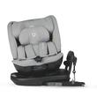 Scaun auto rotativ iSize 40-150 cm Coccolle Velsa Neutral grey
