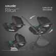 Scoica auto iSize Coccolle Rilax Black + Baza isofix iSize