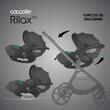 Scoica auto iSize Coccolle Rilax Greystone + Baza isofix iSize