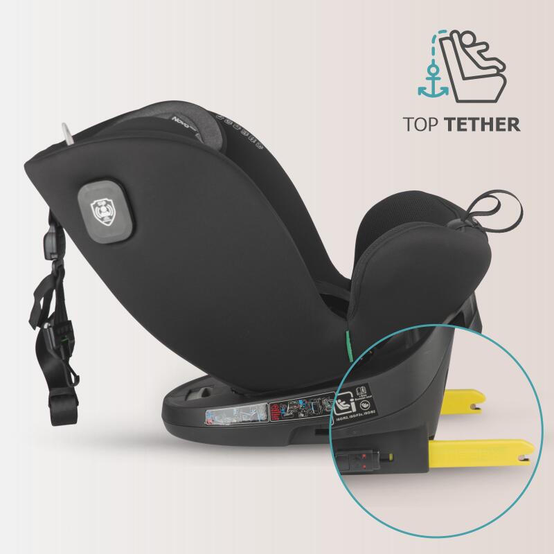Scaun auto iSize 40-150 cm Cocccolle Nova Diamond black - Smart Baby