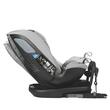 Scaun auto rotativ iSize 40-150 cm Coccolle Velsa Neutral grey