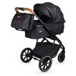 Carucior modular 2in1 Coccolle Nessia Diamond black+Balansoar bebelusi Coccolle Velio Butternut