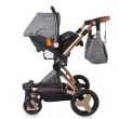 Carucior transformabil 3 in 1 Coccolle Ambra Gri