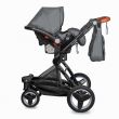 Carucior transformabil 3in1 Coccolle Ambra Syrah Red