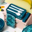 Lunchbox Nava We care 650 ml albastru 