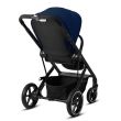 Carucior Cybex Balios S Lux BLK Navy blue+Landou Cybex S Soho grey