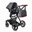Carucior transformabil 3in1 Coccolle Ambra Syrah Red