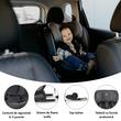 Scaun auto iSize Premium, rotativ 40-150 cm Coccolle Mydo Diamond black