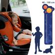 Scaun auto rotativ cu Isofix Coccolle Atira iSize R129, 40-150 cm, 0-36 kg, Top Tether, Centuri in 5 puncte, Pozitie de somn, Tetiera reglabila, Carcasa ranforsata, Spuma de memorie, Diamond Black