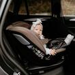 Scaun auto iSize Coccolle Velsa Evolutiv, rotativ cu isofix, 40-150 cm sau 0-36 kg, Protectie impact lateral SPS, Insert bebelusi, Pozitie Somn, Centuri in 5 puncte, Omologat R129, Neutral Grey