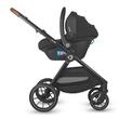 Sistem modular 4in1 Coccolle Aspen Sand Beige cu Scoica auto iSize Coccolle Knox Black si Baza isofix iSize Coccolle Knox