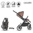 Carucior modular 3in1 Coccolle Serry Light taupe+ Scoica auto iSize Coccolle Knox Greystone