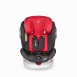 Scaun auto rotativ 360 cu Isofix si centura Hapi Ozy Rosu