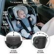 Scaun auto Isofix Premium iSize Coccolle Mago cu picior de fixare, 40-150 cm, 0-36 kg, Rotire 360 grade, Tetiera reglabila, Pozitie somn, Protectie impact lateral, Bara recul, Greenstone