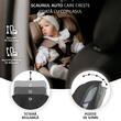 Scaun auto rotativ cu isofix Coccolle Velsa iSize Evolutiv, 40-150 cm sau 0-36 kg, Protectie impact lateral SPS, Insert bebelusi, Pozitie Somn, Centuri in 5 puncte, Omologat R129, Jet Black