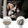 Scaun auto rotativ cu isofix Coccolle Velsa iSize Evolutiv, 40-150 cm sau 0-36 kg, Protectie impact lateral SPS, Insert bebelusi, Pozitie Somn, Centuri in 5 puncte, Omologat R129, Taupe Brown