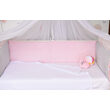 Aparatori clasice minky groase gri 240 cm