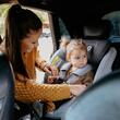 Scaun auto rotativ cu Isofix Coccolle Sidra iSize Premium Line, Tetiera reglabila, Pozitie somn, Husa detasabila, Sistem antibasculare, Picior de fixare, 40-150 cm, 0-12 ani, Diamond black