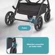 Carucior modular 3in1 Coccolle Serry Light Taupe cu Scoica auto iSize Coccolle Rilax Greystone