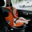 Scaun auto rotativ cu Isofix Coccolle Atira iSize R129, 40-150 cm, 0-36 kg, Top Tether, Centuri in 5 puncte, Pozitie de somn, Tetiera reglabila, Carcasa ranforsata, Spuma de memorie, Hydra Blue