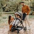 Carucior modular 3in1 Coccolle Lissia Butternut Beige+ Scoica auto iSize Coccolle Knox Black