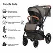Carucior modular 2in1 Coccolle Nessia Anthracite+Balansoar bebelusi Coccolle Velio Butternut