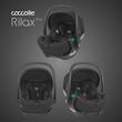Carucior modular 3in1 Coccolle Serry Moss Green cu Scoica auto iSize Coccolle Rilax Black
