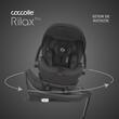 Carucior modular 4in1 Coccolle Serry Jet Black cu Scoica auto iSize Coccolle Rilax Black si Baza isofix iSize Coccolle Rilax