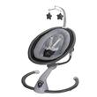 Carucior modular 2in1 Coccolle Nessia Anthracite + Balansoar multifunctional Coccolle Freya Anthracite CADOU