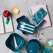 Lunchbox Nava We care 650 ml albastru 