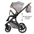 Carucior modular 2in1 Coccolle Nessia Lunar rock+Balansoar bebelusi Coccolle Velio Butternut