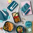 Lunchbox Nava We care 650 ml albastru 