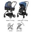 Carucior modular 2in1 Coccolle Saliara Navy