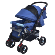 Carucior cu maner reversibil DHS Elements rosu