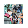 Babymoov-A043561 Geanta Multifunctionala New Style Zinc
