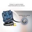 Scaun auto Premium, rotativ 0-36 kg Coccolle Mydo Pure blue
