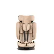 Scaun auto pliabil i-Size Coccolle TravelFold, 76–150 cm, ISOFIX, Top Tether, 13 poziții tetieră, 4 poziții spătar, ham 5 puncte, high-back booster, Sand Beige