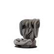 Scaun auto pliabil i-Size Coccolle TravelFold, 76–150 cm, ISOFIX, Top Tether, 13 poziții tetieră, 4 poziții spătar, ham 5 puncte, high-back booster, Stone Grey