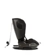 Scaun auto pliabil i-Size Coccolle TravelFold, 76–150 cm, ISOFIX, Top Tether, 13 poziții tetieră, 4 poziții spătar, ham 5 puncte, high-back booster, Carbon Black