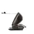 Scaun auto pliabil i-Size Coccolle TravelFold, 76–150 cm, ISOFIX, Top Tether, 13 poziții tetieră, 4 poziții spătar, ham 5 puncte, high-back booster, Stone Grey